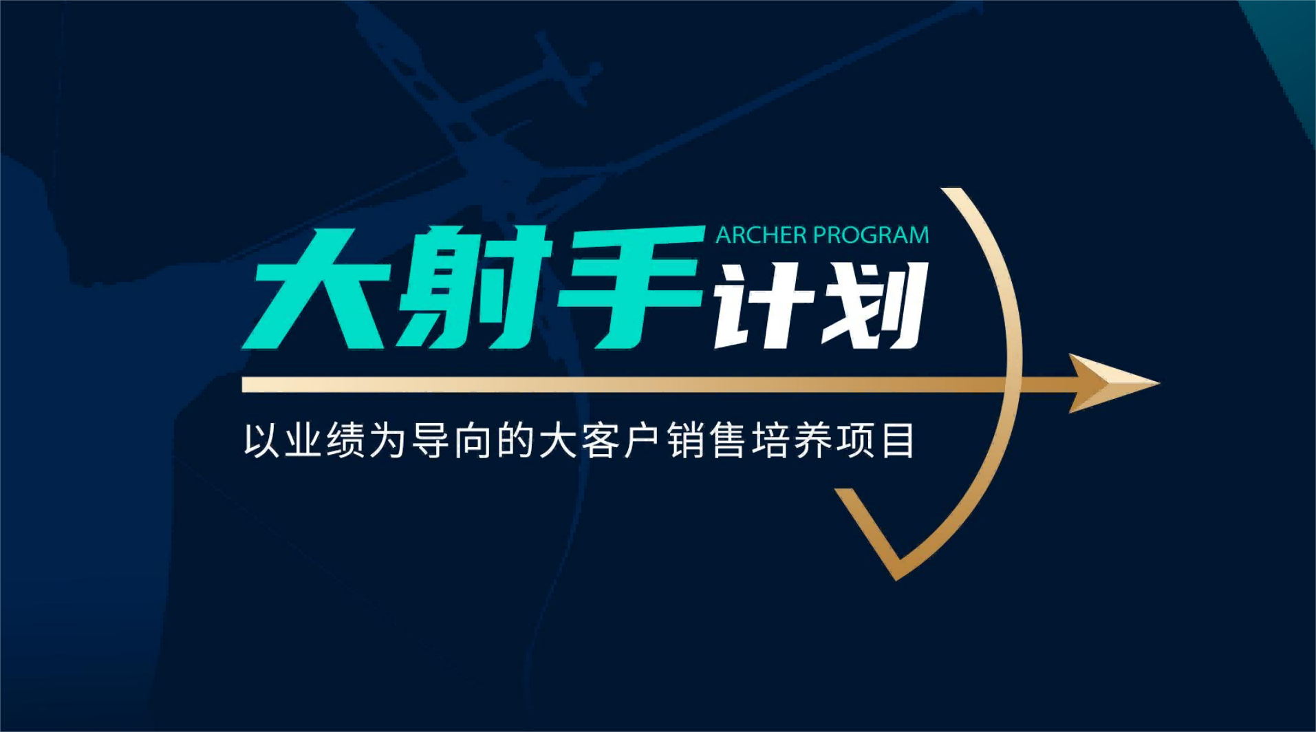 黑河市【大射手计划】客户拜访销售实战方案