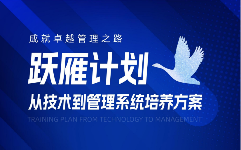 黑河市【跃雁计划】从技术走向管理系统培训方案